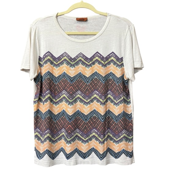 Missoni Tops - Missoni Key To The Cure Tee In White Size Medium